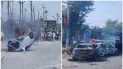 గురుగ్రామ్లో ఇరువర్గాల మధ్య ఘర్షణ: ఇంకా ఆలయంలోనే 2500 మంది, ఇంటర్నెట్ బంద్