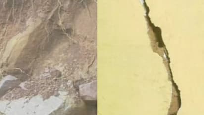 ಕೊಡಗಿನಲ್ಲಿ ವಾರದಿಂದ ಸುರಿದ ಮಳೆಗೆ ಬಂಡೆ ಕುಸಿತ, ಗೋಡೆಗಳು ಬಿರುಕು!