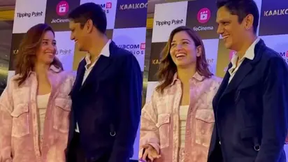Kaalkoot screening: Tamannaah Bhatia, Vijay Varma can’t stop blushing; paparazzi say ‘Kamaal ki jodi'