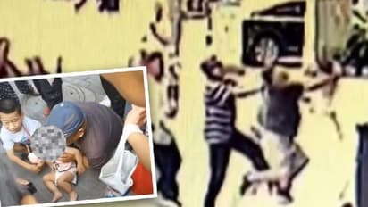 മൂന്നാം നിലയിൽ നിന്നും താഴെ വീണ് ഒന്നരവയസുകാരൻ, രക്ഷയ്ക്കെത്തി ബസ് ഡ്രൈവർ