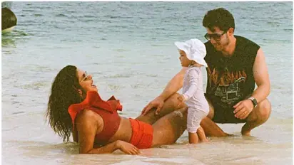 Nick Jonas drops lovable photos with wife Priyanka Chopra and daughter Malti Marie - SEE PICS
