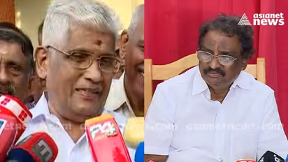 ക്ഷേത്ര ഭൂമി എൻഎസ്എസ് കൈവശം വച്ചിരിക്കുന്നു, ആദ്യം അത് തിരികെ നൽകൂ: സുകുമാരൻ നായരോട് എകെ ബാലൻ