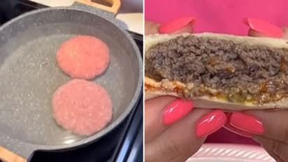 ഇതാണ് 'വാട്ടര്‍ ബര്‍ഗര്‍'; അയ്യോ വേണ്ടായേ എന്ന് കമന്‍റുകള്‍...