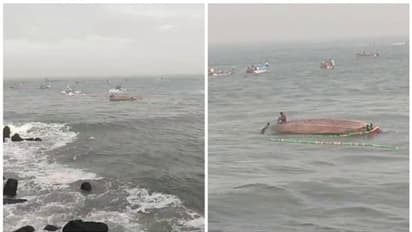 മുതലപ്പൊഴിയിൽ വീണ്ടും അപകടം; തിരയില് പെട്ട് 16 പേര് സഞ്ചരിച്ച വള്ളം മറിഞ്ഞു; ആളപായമില്ല