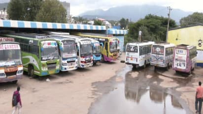 ಶಕ್ತಿ ಯೋಜನೆ ಎಫೆಕ್ಟ್: ಚಿಕ್ಕಮಗಳೂರಿನಲ್ಲಿ ಖಾಸಗಿ ಬಸ್ಗಳ ಸಂಚಾರ ಸ್ಥಗಿತ!