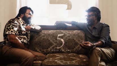 'യാരെല്ലാം ഇന്ത കോമ്പോ പാക്ക വെയ്റ്റിംഗ്'? മോഹന്ലാലിനെയും രജനിയെയും ഒരുമിച്ചിരുത്തി 'ജയിലര്' ന്യൂ പോസ്റ്റര്