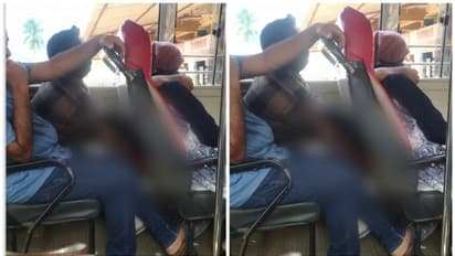 ബസിലെ സീറ്റിനടിയിലൂടെയുള്ള യുവാവിന്റെ 'പ്രവർത്തി' കണ്ടത് മറ്റൊരു പെൺകുട്ടി, വീഡിയോ പകർത്തി; യുവാവ് കുടുങ്ങി