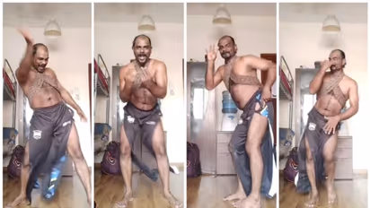 കാവാലയ്യ എന്ന ഗാനത്തിന് 'ദേശി അങ്കിളി'ന്റെ ചുവട്; ഇത് അടുത്ത ലെവലെന്ന് കാഴ്ചക്കാര് !