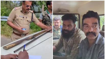 വനത്തിനുള്ളിൽ വെടിയൊച്ച കേട്ട് വനപാലകരെത്തി, ടോർച്ചിൻ്റെ വെളിച്ചം കണ്ട് പതിയിരുന്നു; മൃഗവേട്ടക്കാർ പിടിയിൽ