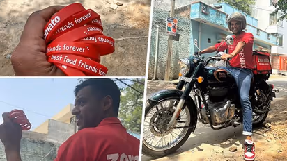 'Best Sunday ever': Zomato CEO Deepinder Goyal delivers food, friendship bands; netizens react