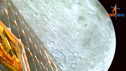 Chandrayaan-3 takes a stunning Moon shot (WATCH)