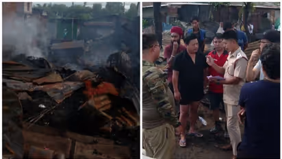 മണിപ്പൂരിൽ കലാപം രൂക്ഷം: വീടുകൾക്ക് തീയിട്ടു, വെടിവെയ്പ്, സംഘർഷത്തിൽ പരിക്കേറ്റ പൊലീസുകാരൻ മരിച്ചു