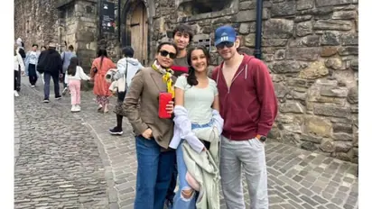 Mahesh Babu commences his pre-birthday celebrations with family vacation in Scotland; SEE PHOTOS
