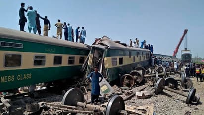 പാളം തെറ്റി 8 ബോഗികള്‍, പാകിസ്ഥാനില്‍ വന്‍ ട്രെയിന്‍ അപകടം; 30 ലേറെ പേര്‍ കൊല്ലപ്പെട്ടതായി റിപ്പോർട്ട്