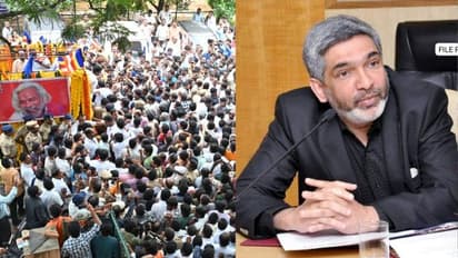 గద్దర్ అంతిమ యాత్రలో విషాదం.. తొక్కిసలాటలో 'సియాసత్' మేనేజింగ్ ఎడిటర్ మృతి..