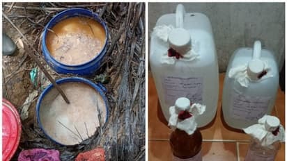 പരിശോധനയില്‍ കണ്ടത്തിയത് 15 ലിറ്റര്‍ ചാരായവും 400 ലിറ്റര്‍ വാഷും; വാറ്റിയവരെ കണ്ടെത്താനായില്ല