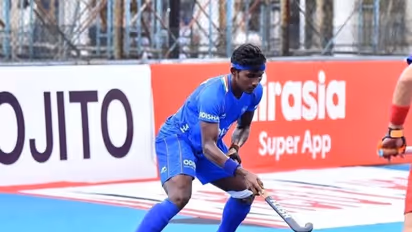 Son of a watchman plays for the Indian Hockey Team