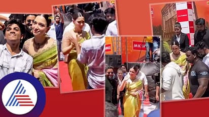 ತಮನ್ನಾ ನೋಡಲು ಬ್ಯಾರಿಕೇಡ್​ ಜಿಗಿದು, ಸೆಕ್ಯುರಿಟಿ ಭೇದಿಸಿದ ಅಭಿಮಾನಿ: ನಟಿ ರಿಯಾಕ್ಷನ್ ಹೇಗಿತ್ತು?