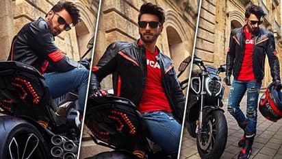 Ranveer Singh becomes the first Indian brand ambassador for Italian Superbike Ducati