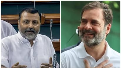 'രാവിലെ എഴുന്നേൽക്കാൻ വൈകിയതാണോ?' ലോക്സഭയില് രാഹുൽ ഗാന്ധി സംസാരിക്കാത്തതിൽ പരിഹസിച്ച് നിഷികാന്ത് ദുബെ