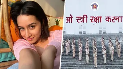 Shraddha Kapoor hails 'Stree Power' of Mumbai Police’s Nirbhaya Squad