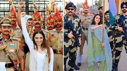 Video: Ahead of India's 77th Independence Day, Kiara Advani waves tricolour at Wagah border