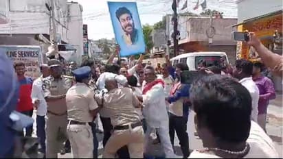 కొడాలి నానిపై మెగా ఫ్యాన్స్ సీరియస్... ఆందోళనలతో గుడివాడలో ఉద్రిక్తత (వీడియో)