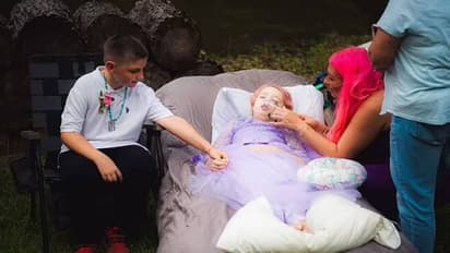 മരണത്തിന് കീഴടങ്ങാൻ ദിനങ്ങൾ മാത്രം ബാക്കി, കാമുകനെ വിവാഹം ചെയ്ത് 10 വയസ്സുകാരി 