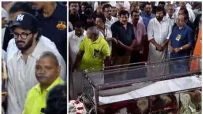 സിദ്ദിഖിനെ അവസാനമായി കാണാന് മമ്മൂക്കയും, ദുല്ഖറും എത്തി