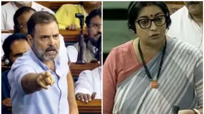 രാഹുല്‍ഗാന്ധി ഫ്ലെയിങ് കിസ് നല്‍കിയെന്ന് ആരോപണം; ബിജെപി വനിത എംപിമാർ രാഹുലിനെതിരെ പരാതി നല്‍കി