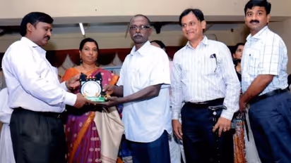 Loganathan cleans toilets as part time job to help poor children lead better lives