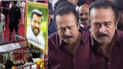 അവസാനമായ് ഒരുനോക്ക്..; സിദ്ദിഖിനെ കണ്ട് വിതുമ്പലടക്കാനാകാതെ സായ്കുമാർ