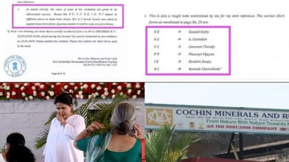 സിഎംആർഎല്ലിന്റെ മാസപ്പടി പട്ടികയിൽ പ്രമുഖ രാഷ്ട്രീയനേതാക്കളുടെ ചുരുക്കപ്പേരും,സ്ഥിരീകരിച്ച് ആദായനികുതിവകുപ്പ്
