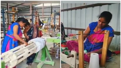 ಕೈಮಗ್ಗದಲ್ಲಿ ಬದುಕು ಕಟ್ಟಿಕೊಂಡು ಯಶಸ್ವಿಯಾದ ರಮಣಿ!