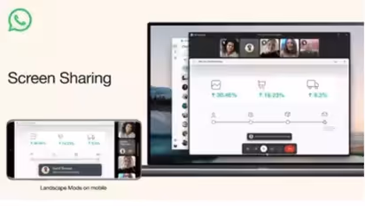 வாட்ஸ்அப்  ஸ்க்ரீன் ஷேரிங் வசதி வந்தாச்சு! 2 மாத காத்திருப்புக்கு முற்றுப்புள்ளி வைத்த அப்டேட்! 