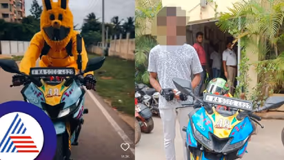 Bengaluru cops nab biker who smashes car mirror and uploaded reels on Instagram