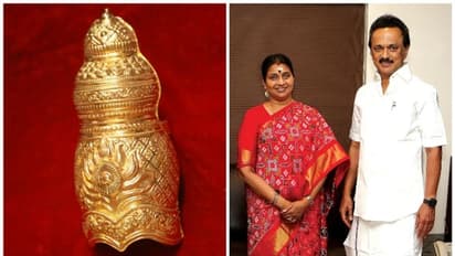  ഗുരുവായൂരപ്പന് സ്വർണ കിരീടം വഴിപാടായി സമർപ്പിച്ച് തമിഴ്നാട് മുഖ്യമന്ത്രി സ്റ്റാലിന്റെ ഭാര്യ ദുർഗ
