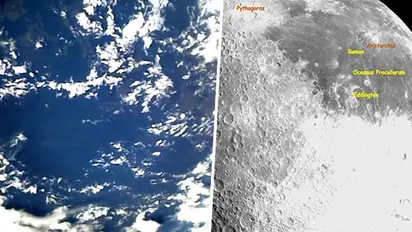 Chandrayaan-3: ISRO shares mesmerizing pre-landing images weeks ahead of mission's finale
