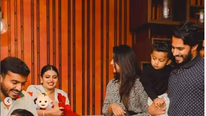 ಬರ್ತಡೇ ಪಾರ್ಟಿಯಲ್ಲಿ ನಿಖಿಲ್ ಕುಮಾರಸ್ವಾಮಿ ಆಂಡ್ ಫ್ಯಾಮಿಲಿ; ಫೋಟೋ ವೈರಲ್! 