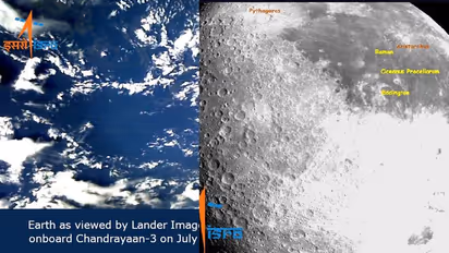ಬಾಹ್ಯಾಕಾಶ ಕ್ಷೇತ್ರದಲ್ಲಿ ಭಾರತದ ಸಂಚಲನ; ಚಂದ್ರ-ಭೂಮಿಯ ಫೋಟೋ ಕಳುಹಿಸಿದ ಉಪಗ್ರಹ!