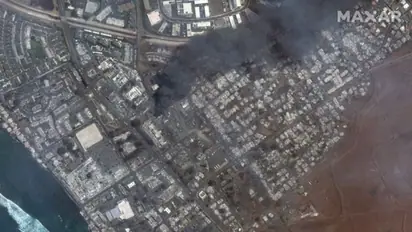 Videos show wildfire devastation on Hawaii's Maui Island; death toll climbs to 53 (WATCH)