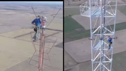 ആറുമാസത്തിലൊരിക്കൽ കയറേണ്ടത് 1500 അടി ഉയരത്തിലുള്ള ടവറിൽ, ജോലി ഒരു ബൾബ് മാറ്റിയിടൽ, 16 ലക്ഷം ശമ്പളം