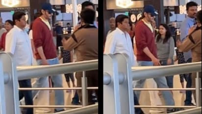 హైదరాబాద్లో ల్యాండ్ అయిన మహేష్బాబు.. `గుంటూరు కారం` షూటింగ్ ఎప్పట్నుంచంటే?