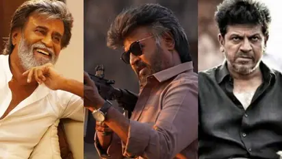 ഒപ്പം 'ശിവണ്ണ'; കര്ണാടകത്തില് സ്വന്തം റെക്കോര്ഡ് തിരുത്തിക്കുറിച്ച് രജനി! റിലീസ് ദിനം നേടിയത്