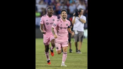 ഗോളടിപ്പിച്ച് മെസി; യുഎസ് ഓപ്പൺ കപ്പ് സെമിയിൽ അവിശ്വസനീയ ജയവുമായി ഇന്റർ മയാമി ഫൈനലിൽ-വീഡിയോ