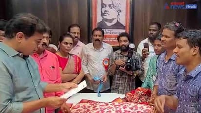 చేనేతకు చేయూత : యాదాద్రి జిల్లా పోచంపల్లిలో కేటీఆర్ పర్యటన.. (వీడియో)