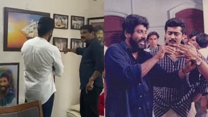 സംവിധായകന് സിദ്ദിഖിന്റെ വീട്ടിലെത്തി ഉറ്റവരെ കണ്ട് സൂര്യ: വീഡിയോ