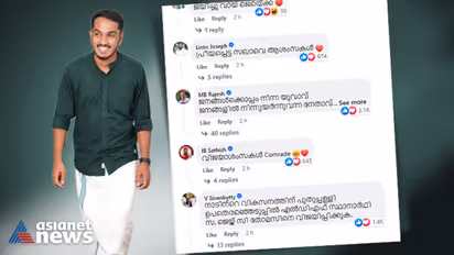 വോട്ടു തേടി ജെയ്ക്, വിജയാശംസകൾ നേർന്ന് മന്ത്രിമാരായ എം.ബി രാജേഷും വി. ശിവൻകുട്ടിയും ഇടത് എംഎൽഎമാരും