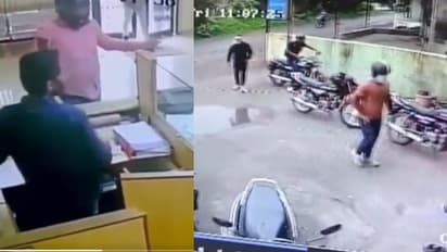  ബൈക്ക് പാർക്കിങ്ങിൽ നിർത്തി, ഹെൽമെറ്റിട്ട് അകത്തേക്ക്, ബാങ്കിനുള്ളിൽ 5 മിനുട്ട്, കൊള്ളയടിച്ചത് ലക്ഷങ്ങൾ!