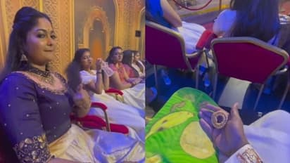 ഷൂട്ടിനിടെ കുസൃതി ഒപ്പിച്ച് ഐശ്വര്യയും നലീഫും; സ്കൂള് ദിനങ്ങൾ ഓർമ്മ വന്നെന്ന് ആരാധകർ